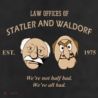Law Offices Of Statler And Waldorf Est 1975 11oz C Handle Ceramic Mug