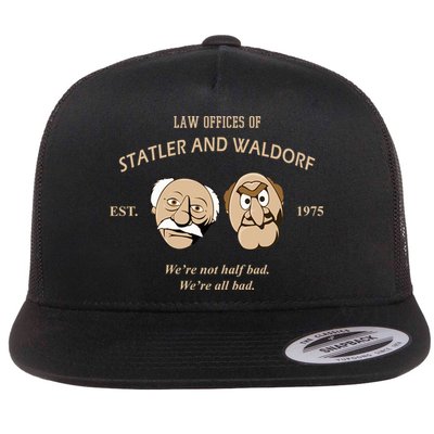 Law Offices Of Statler And Waldorf Est 1975 Flatbill Hat