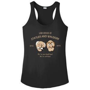 Law Offices Of Statler And Waldorf Est 1975 Ladies PosiCharge Competitor Racerback Tank