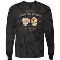 Law Offices Of Statler And Waldorf Est 1975 Tie-Dye Long Sleeve Shirt