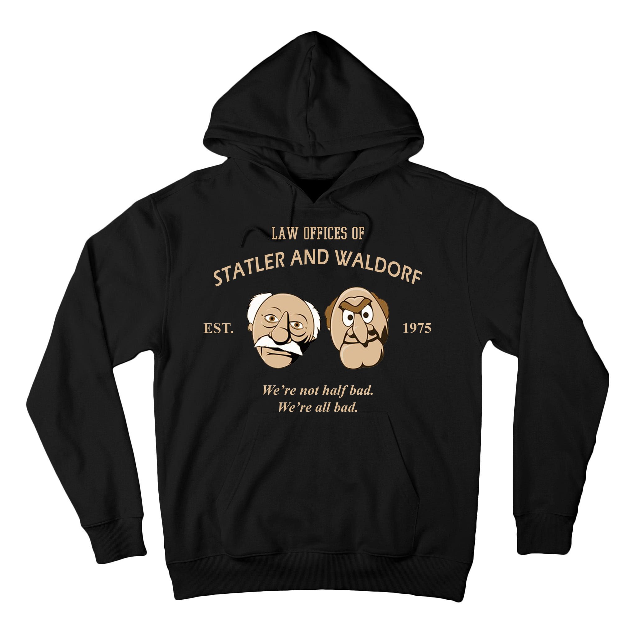 Law Offices Of Statler And Waldorf Est 1975 Tall Hoodie