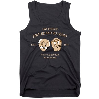 Law Offices Of Statler And Waldorf Est 1975 Tank Top