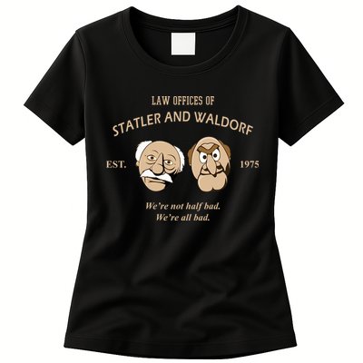 Law Offices Of Statler And Waldorf Est 1975 Womens T-Shirt
