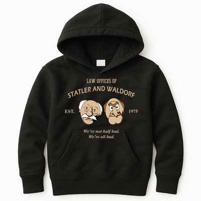 Law Offices Of Statler And Waldorf Est 1975 Kids Hoodie