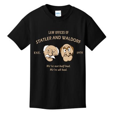 Law Offices Of Statler And Waldorf Est 1975 Kids T-Shirt