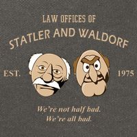 Law Offices Of Statler And Waldorf Est 1975 Cotton Canvas Backpack
