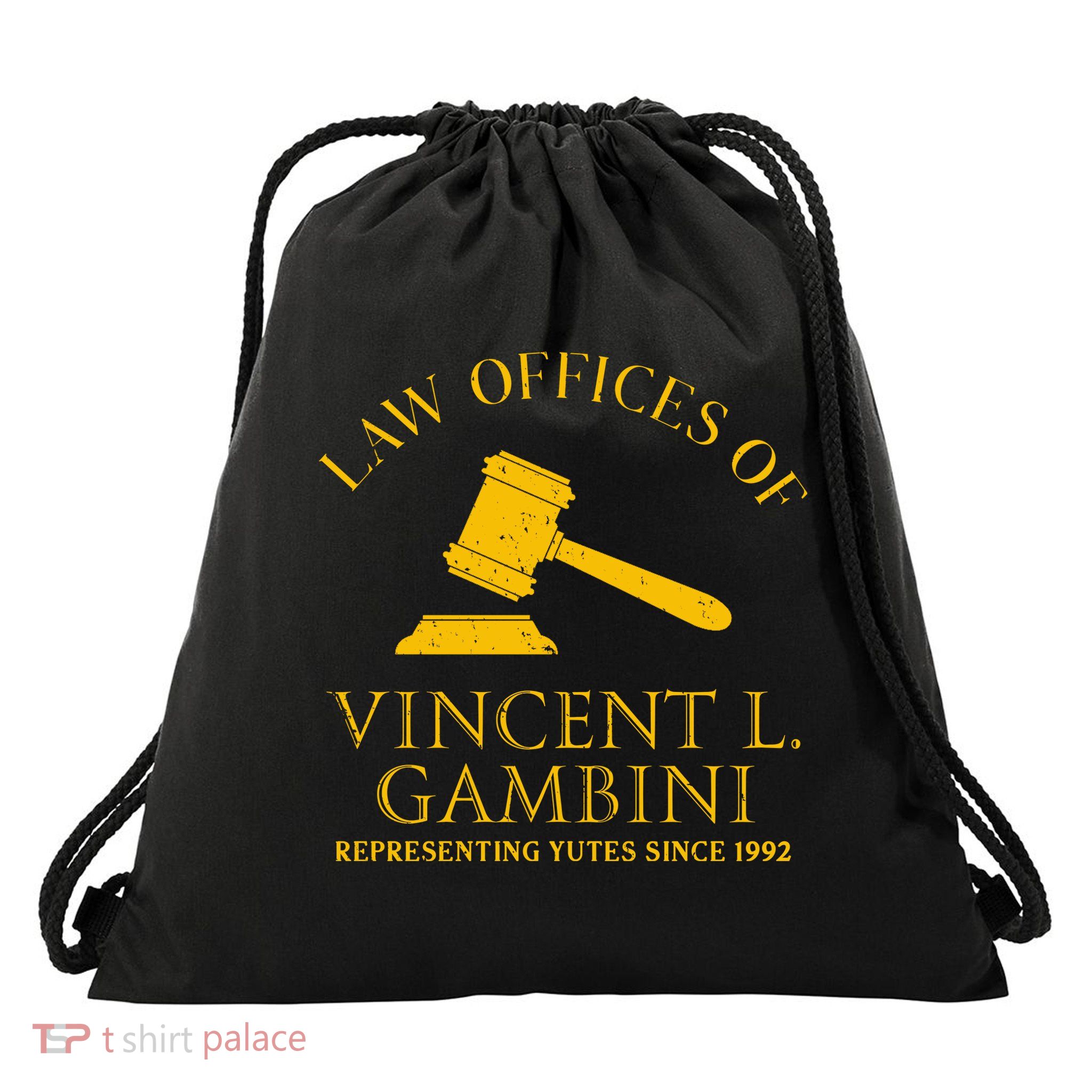 Law Offices Of Vincent Gambini 1992 Drawstring Bag