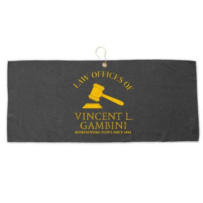 Law Offices Of Vincent Gambini 1992 Large Microfiber Waffle Golf Towel