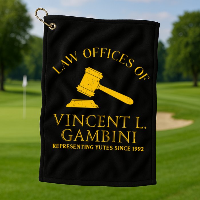 Law Offices Of Vincent Gambini 1992 Golf Towel