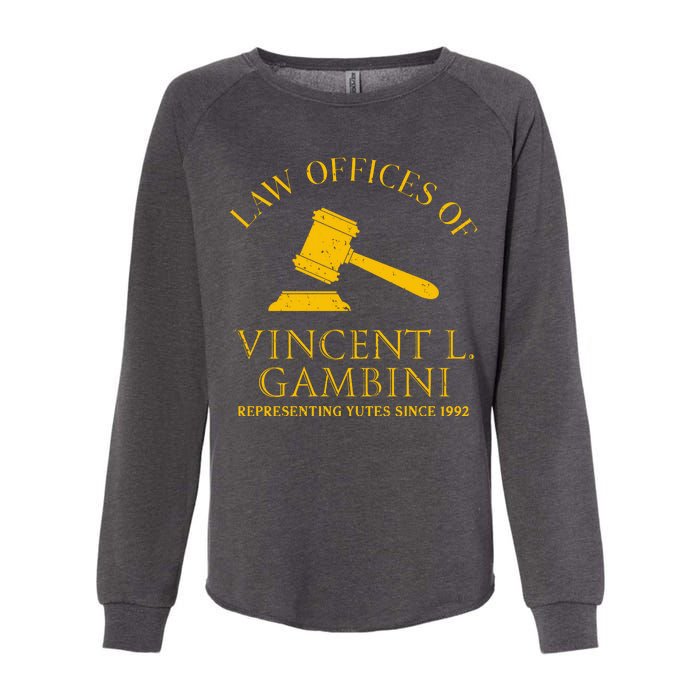 Law Offices Of Vincent Gambini 1992 Womens California Wash Sweatshirt