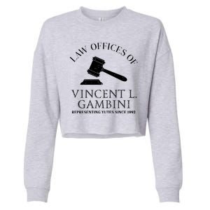 Law Offices Of Vincent Gambini 1992 Cropped Pullover Crew