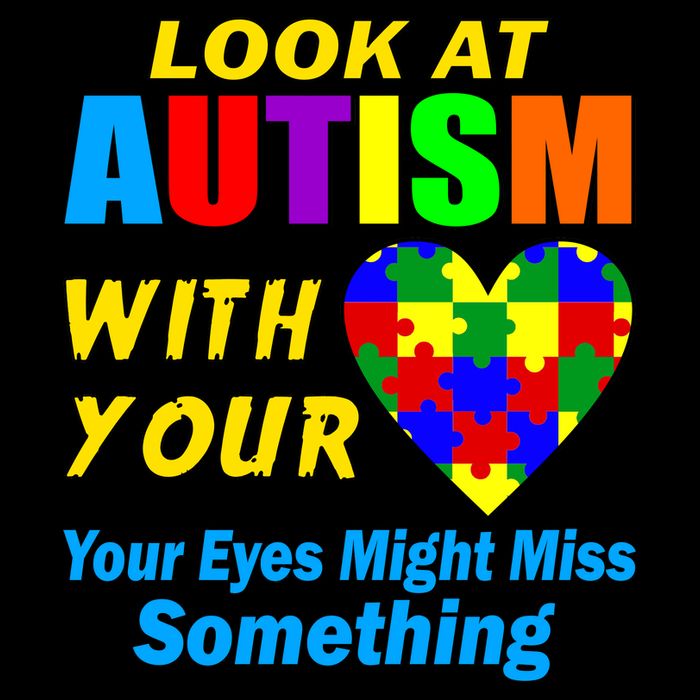 Look At Autism With Your Heart Doggie Tank