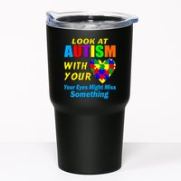 Look At Autism With Your Heart Tumbler