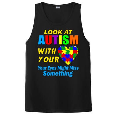 Look At Autism With Your Heart PosiCharge Competitor Tank