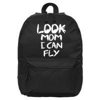 Look Mom I Can Fly 16 in Basic Backpack