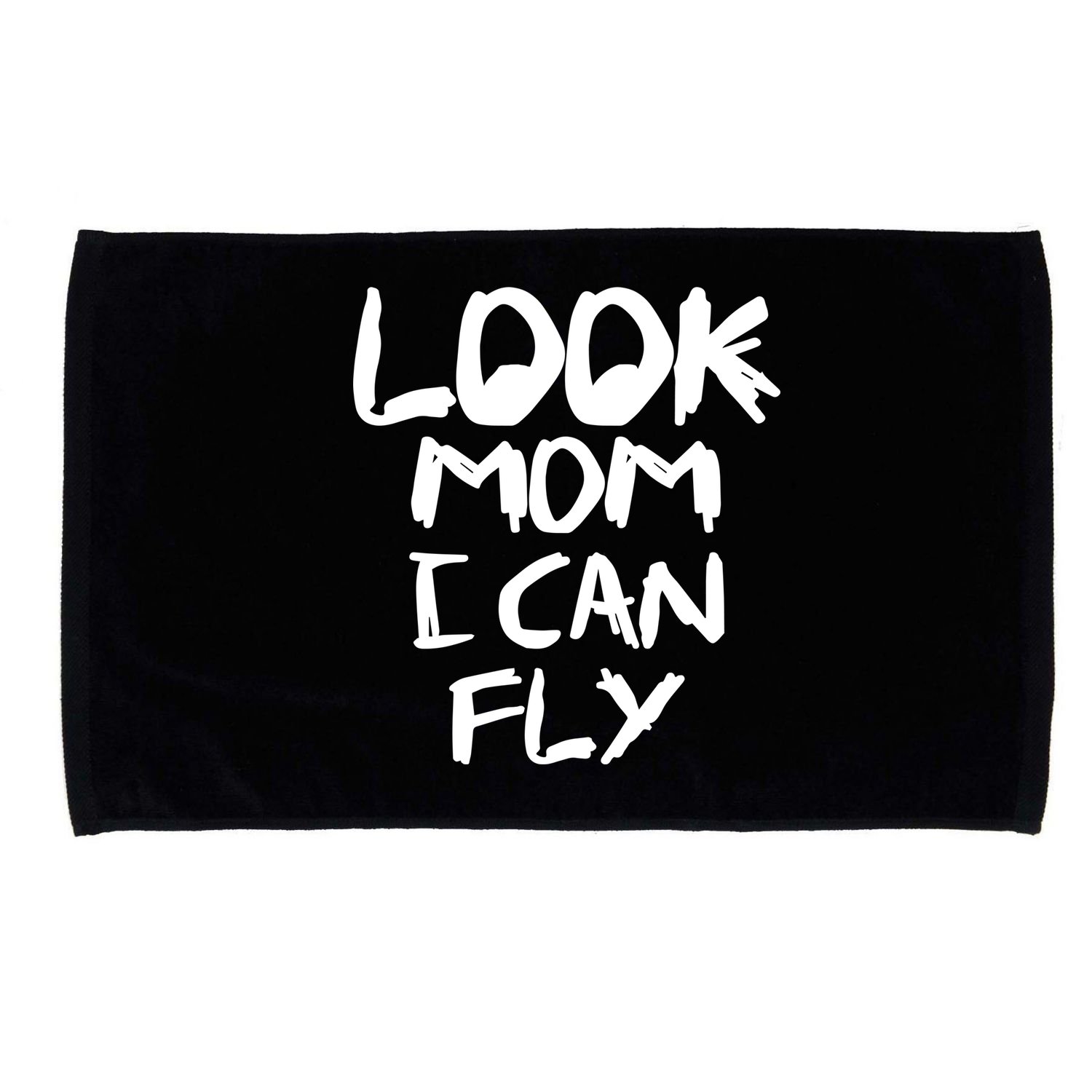 Look Mom I Can Fly Microfiber Hand Towel