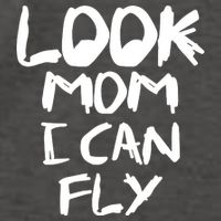 Look Mom I Can Fly Vector Backpack