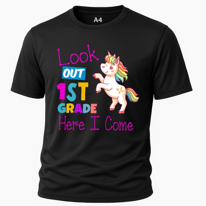Look Out 1st Grade Here I Come Cooling Performance Crew T-Shirt