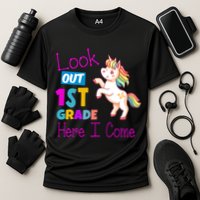 Look Out 1st Grade Here I Come Cooling Performance Crew T-Shirt