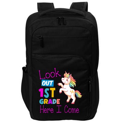 Look Out 1st Grade Here I Come Impact Tech Backpack