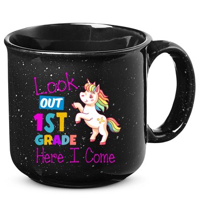 Look Out 1st Grade Here I Come 15oz Campfire Ceramic Mug