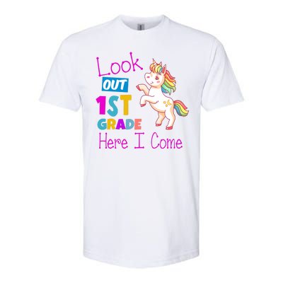 Look Out 1st Grade Here I Come Softstyle® CVC T-Shirt