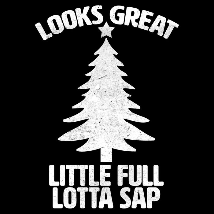 Looks Great Little Full Lotta Sap Funny Christmas Impact Tech Backpack