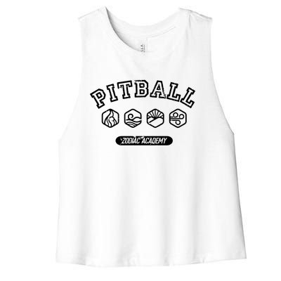 Lance Orion Pitball Two Sided Zodiac Academy Darius Acrux Gift Women's Racerback Cropped Tank