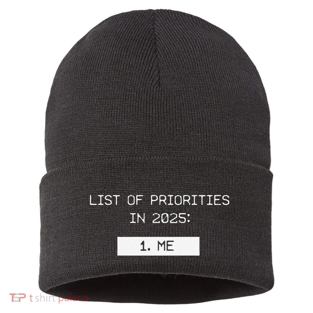 List Of Priorities In 2025 Me Sustainable Knit Beanie