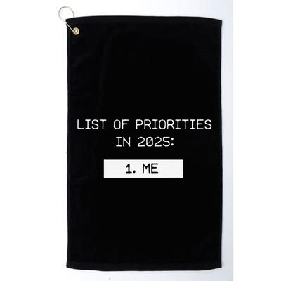 List Of Priorities In 2025 Me Golf Towel