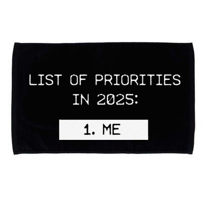 List Of Priorities In 2025 Me Microfiber Hand Towel