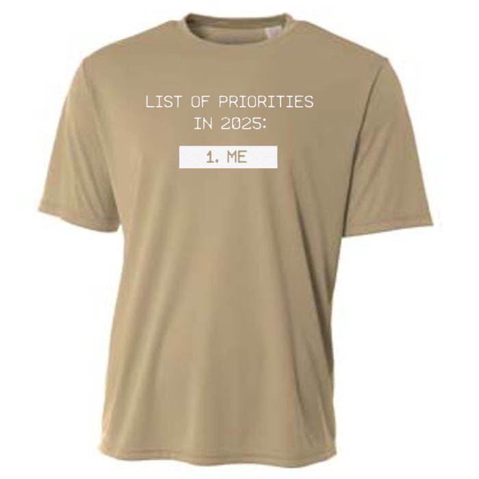 List Of Priorities In 2025 Me Cooling Performance Crew T-Shirt