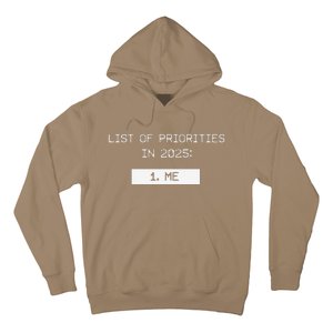 List Of Priorities In 2025 Me Hoodie