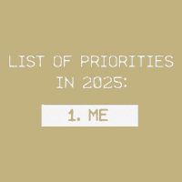 List Of Priorities In 2025 Me Mousepad