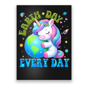 Love Our Planet Unicorn Earth Day Cute Poster