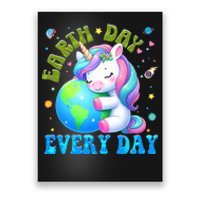 Love Our Planet Unicorn Earth Day Cute Poster