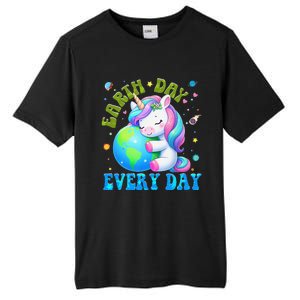 Love Our Planet Unicorn Earth Day Cute Tall Fusion ChromaSoft Performance T-Shirt