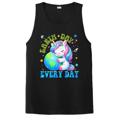 Love Our Planet Unicorn Earth Day Cute PosiCharge Competitor Tank