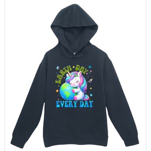 Love Our Planet Unicorn Earth Day Cute Urban Pullover Hoodie