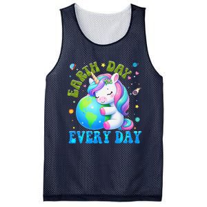 Love Our Planet Unicorn Earth Day Cute Mesh Reversible Basketball Jersey Tank