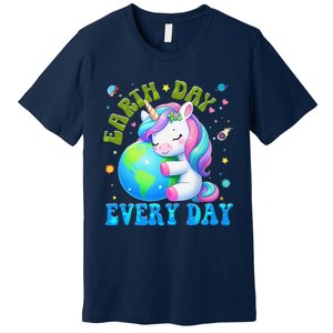 Love Our Planet Unicorn Earth Day Cute Premium T-Shirt