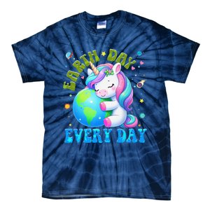 Love Our Planet Unicorn Earth Day Cute Tie-Dye T-Shirt