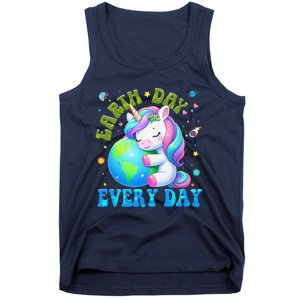 Love Our Planet Unicorn Earth Day Cute Tank Top