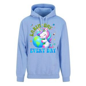 Love Our Planet Unicorn Earth Day Cute Unisex Surf Hoodie