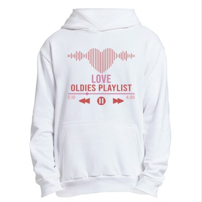 Love Oldies Playlist Heart Music Urban Pullover Hoodie