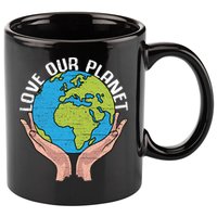 Love Our Planet Recycle Save The Environt Earth Day Gift 11oz C Handle Ceramic Mug