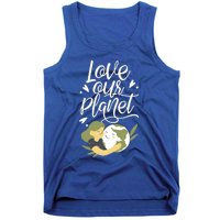 Love Our Planet Earth Day Conservation Nature Save Cute Gift Tank Top