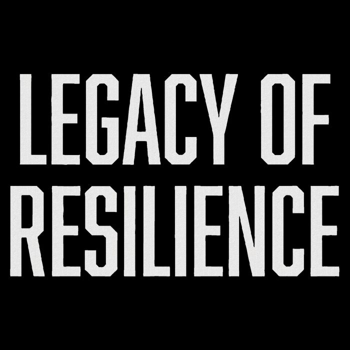 Legacy Of Resilience Minimalistic Black Hisroty Full-Length Apron With Pockets