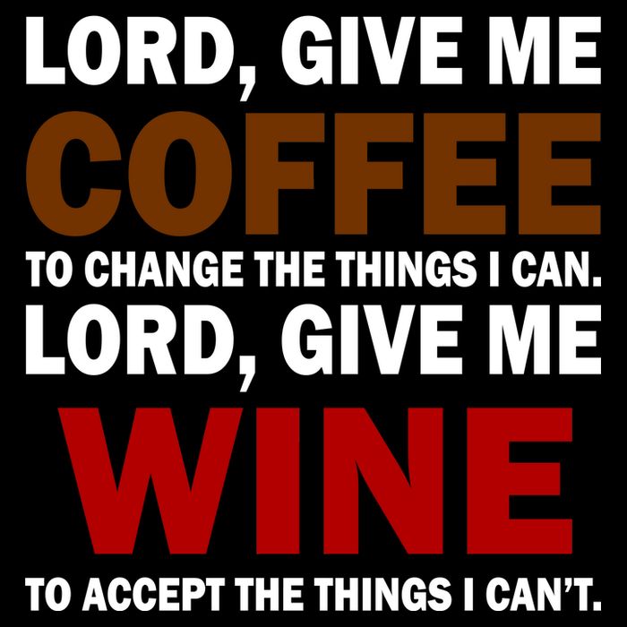Lord Give Me Coffee Wine Flat Bill Trucker Hat
