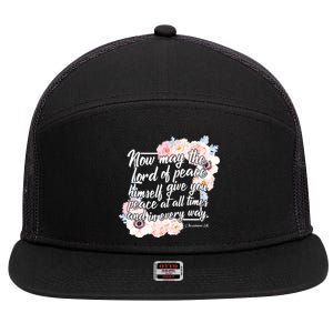 Lord of Peace 7 Panel Mesh Trucker Snapback Hat